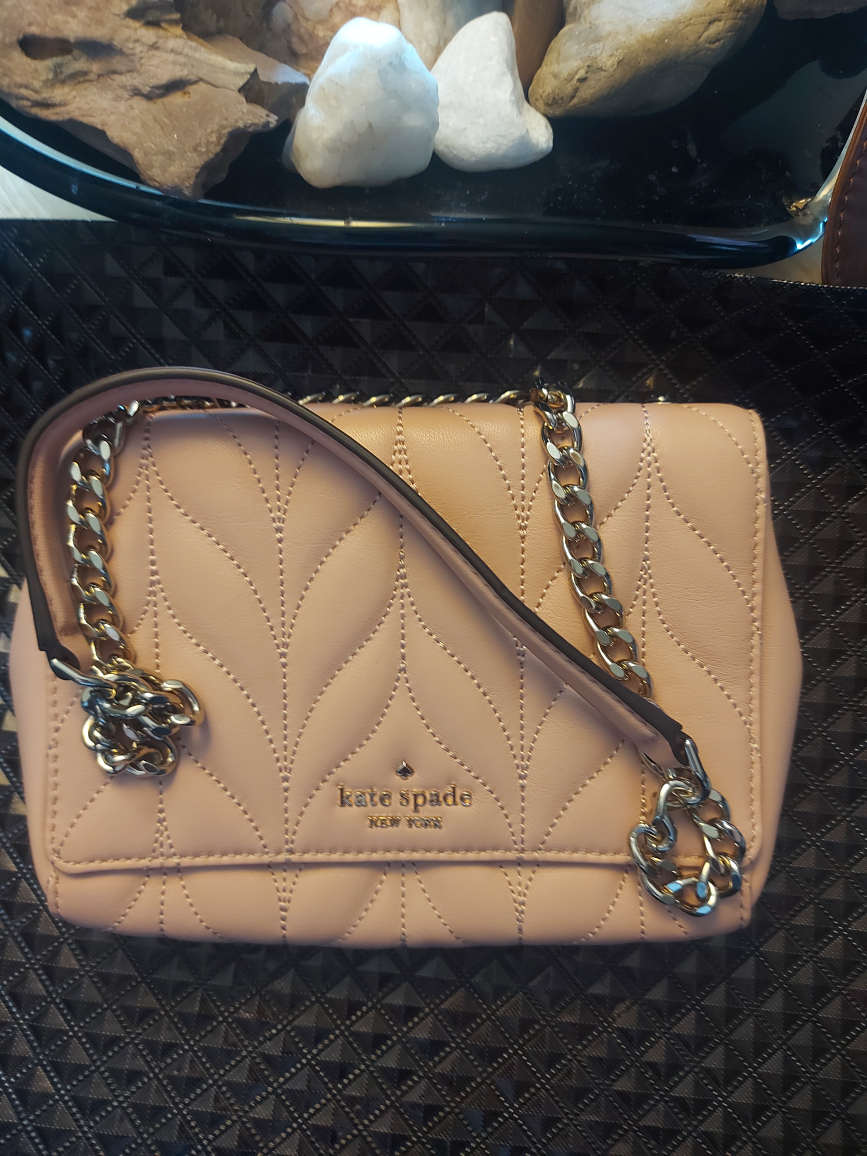New Kate Spade Quilted chain purse image indicator(5)