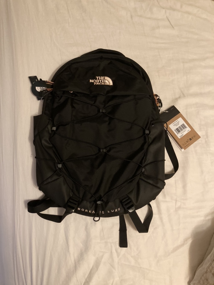 Brand New The North Face Black Borealis Luxe Backpack thumbnail
