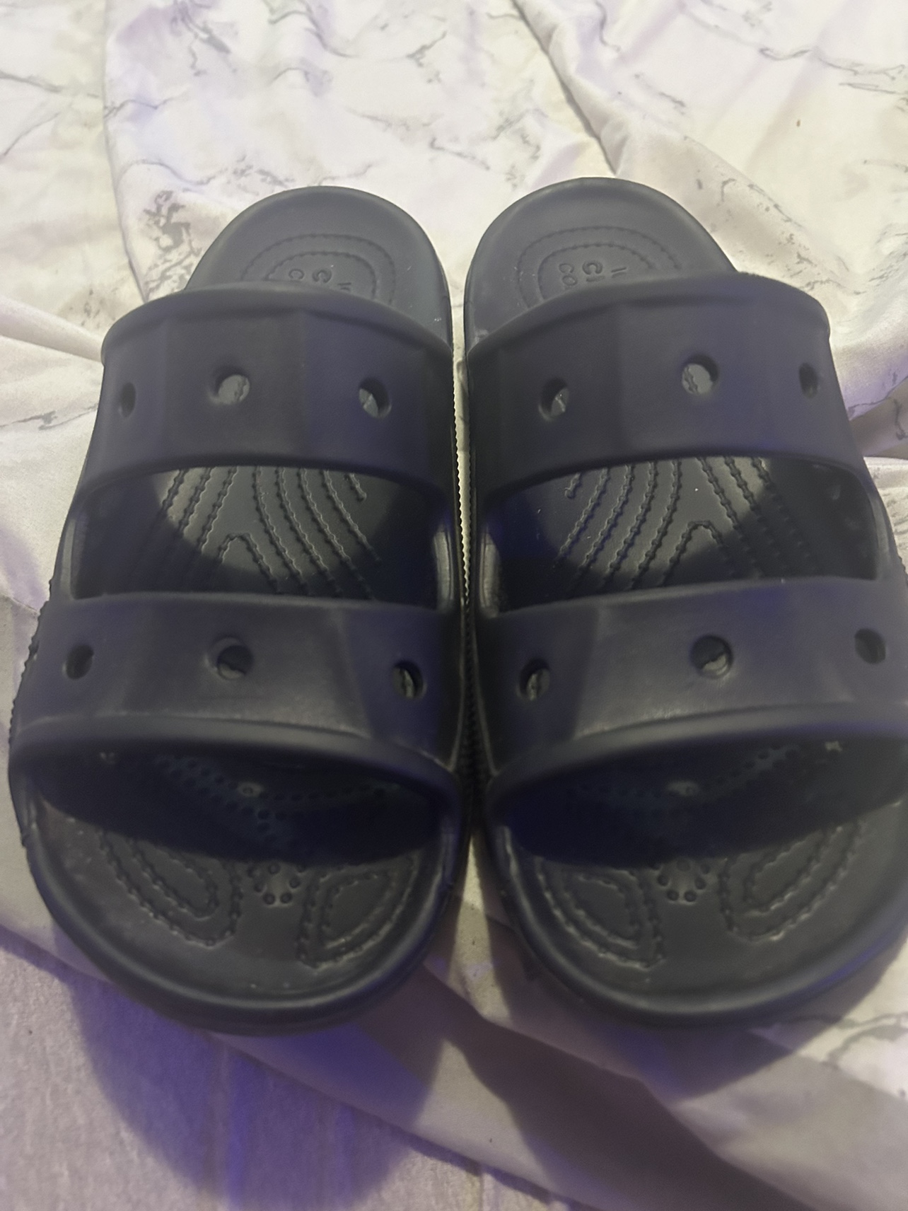 Black crocs