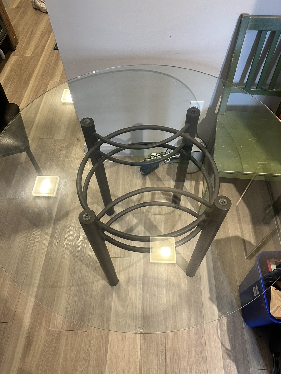 Glass Table and Two Chairs - photo 3