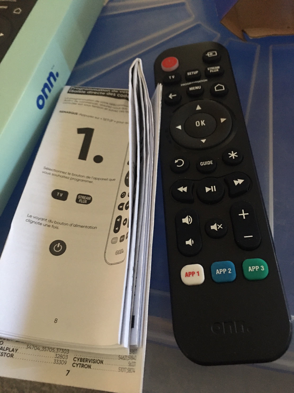 Universal remote still in box 🥕🧡 image indicator(2)
