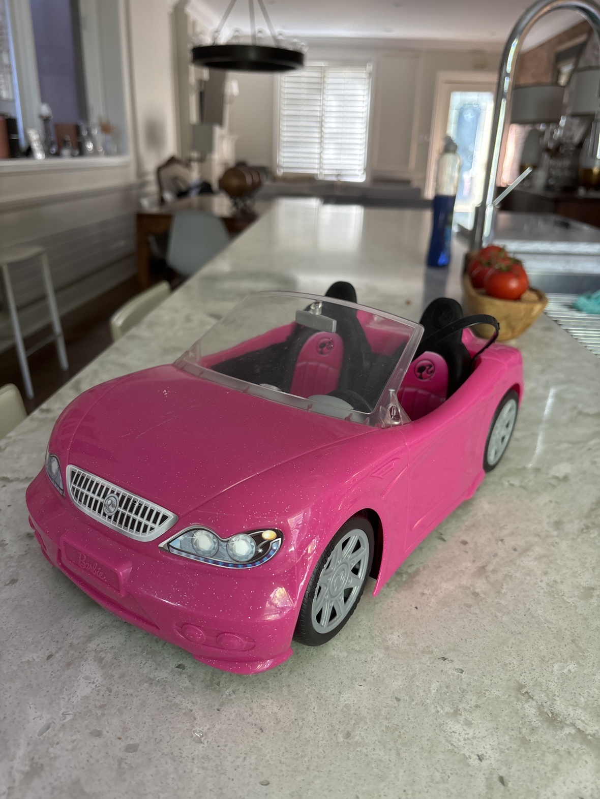 Pink Barbie Car