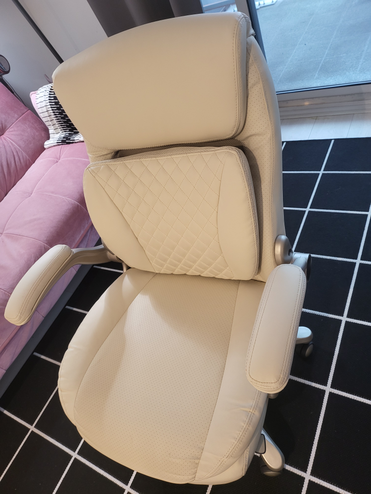 Ergonomic Leather Executive Office Desk Chair - photo 4