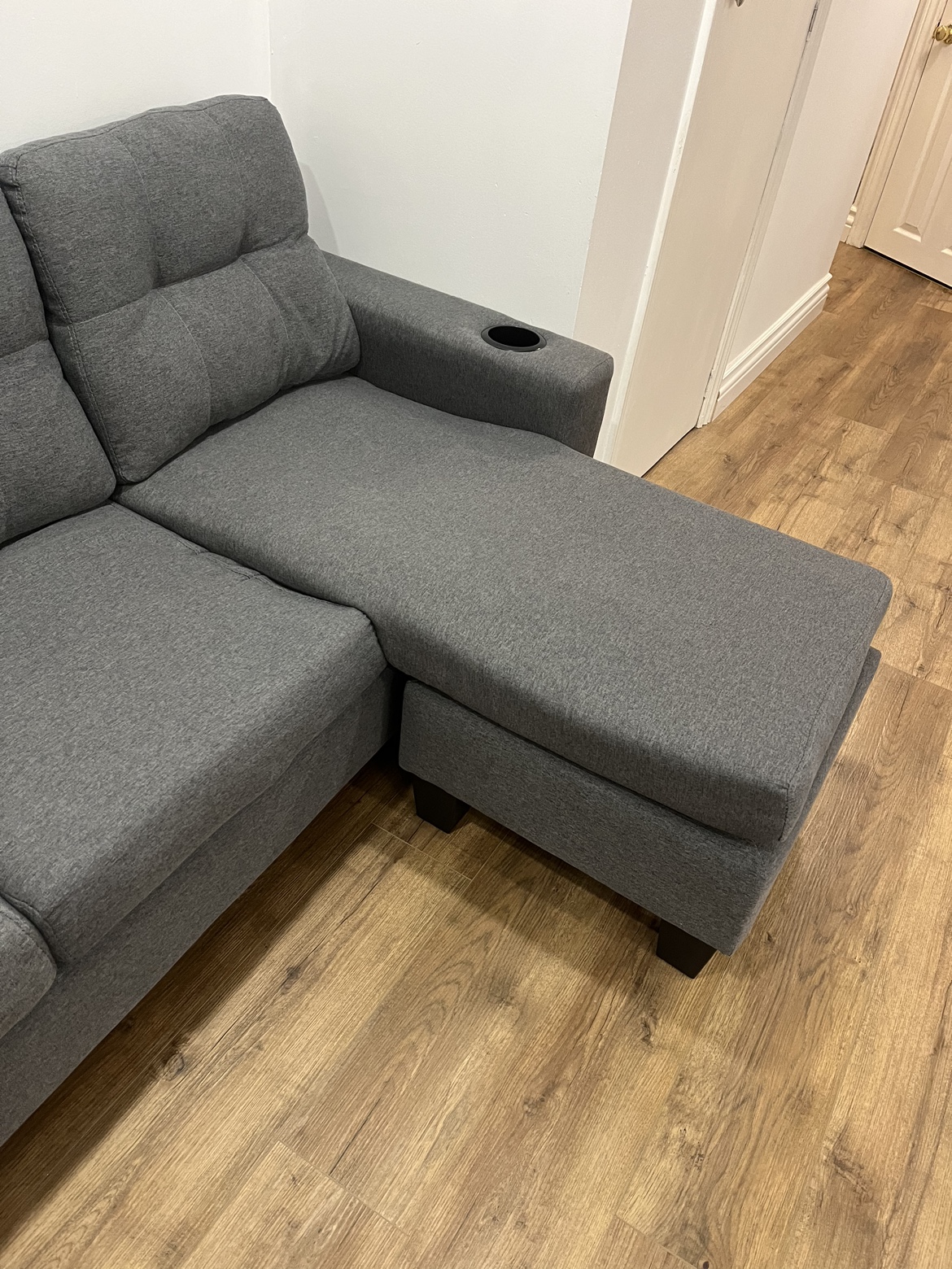 Cozy 3-Seater Sectional Sofa with Versatile Ottoman - photo 5