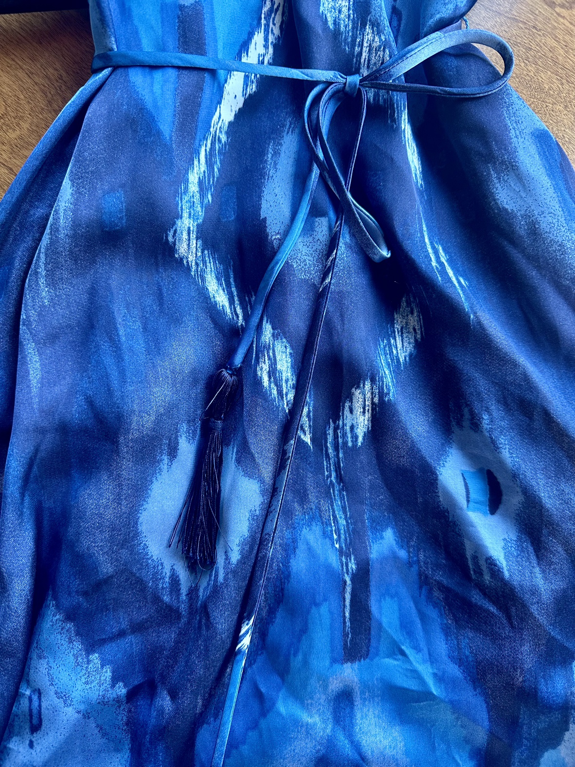 Guess Silky Ikat Maxi Dress