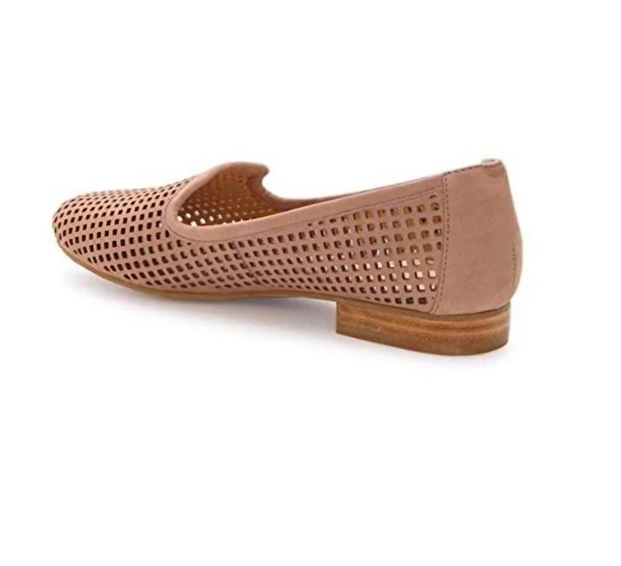 ❣️ New Loafers Neutral Tan Perforated Slip On Shoes - size 6 image indicator(2)