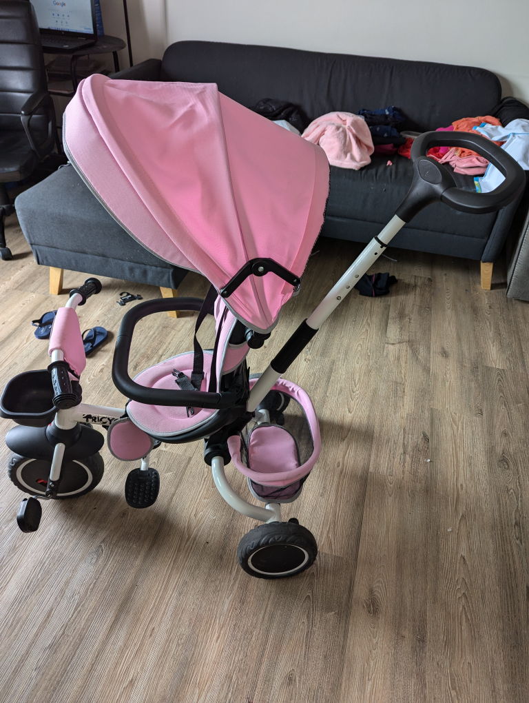 Aosom Children Tricycle (Smoke and pet free) - photo 4