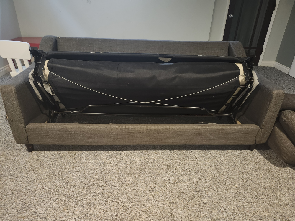 Grey Sofa Bed - photo 4