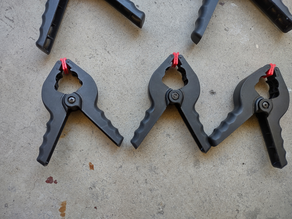 JOBMATE Spring Clamps / Vices with Bag - 8 pieces image indicator(4)