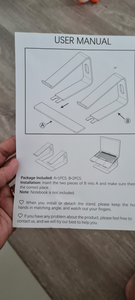 Laptop Stand image indicator(4)