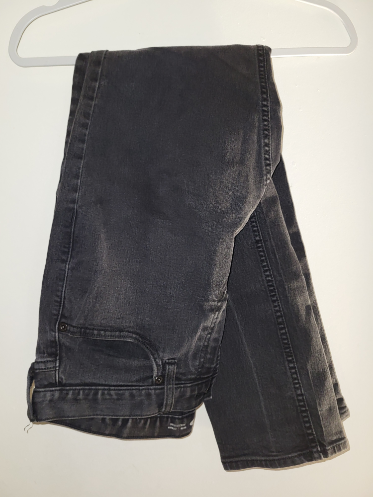 Mens Old Navy black denim pants thumbnail