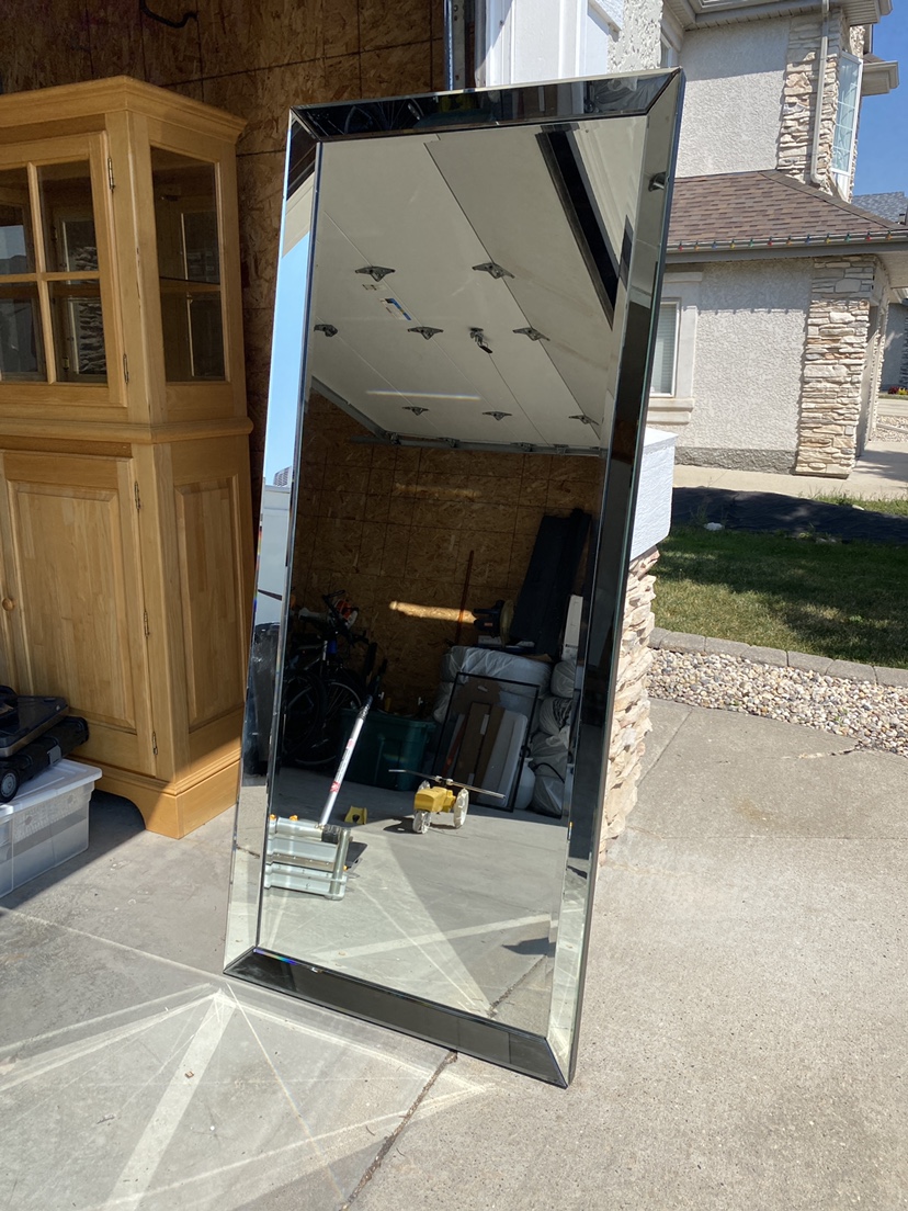 Full-Length Mirror with Beveled Edge - photo 2