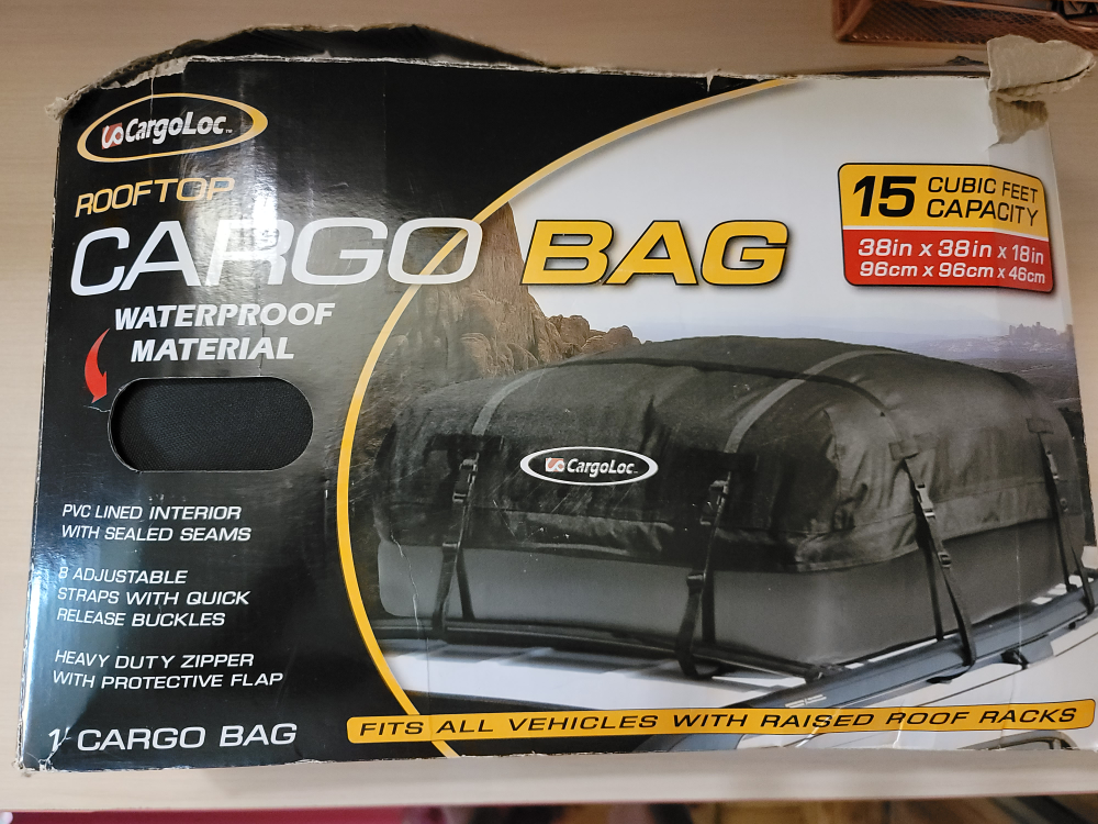 CargoLoc Rooftop Cargo Bag