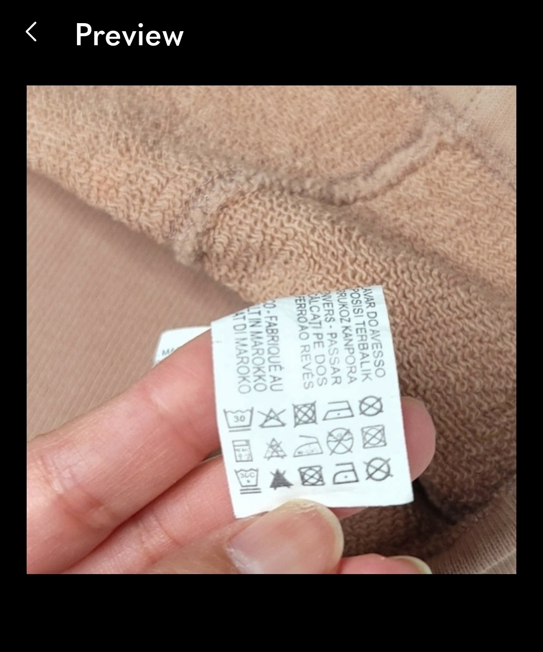 Zara Dusty Rose Ribbed Cotton Skort / Biker Shorts small image indicator(6)