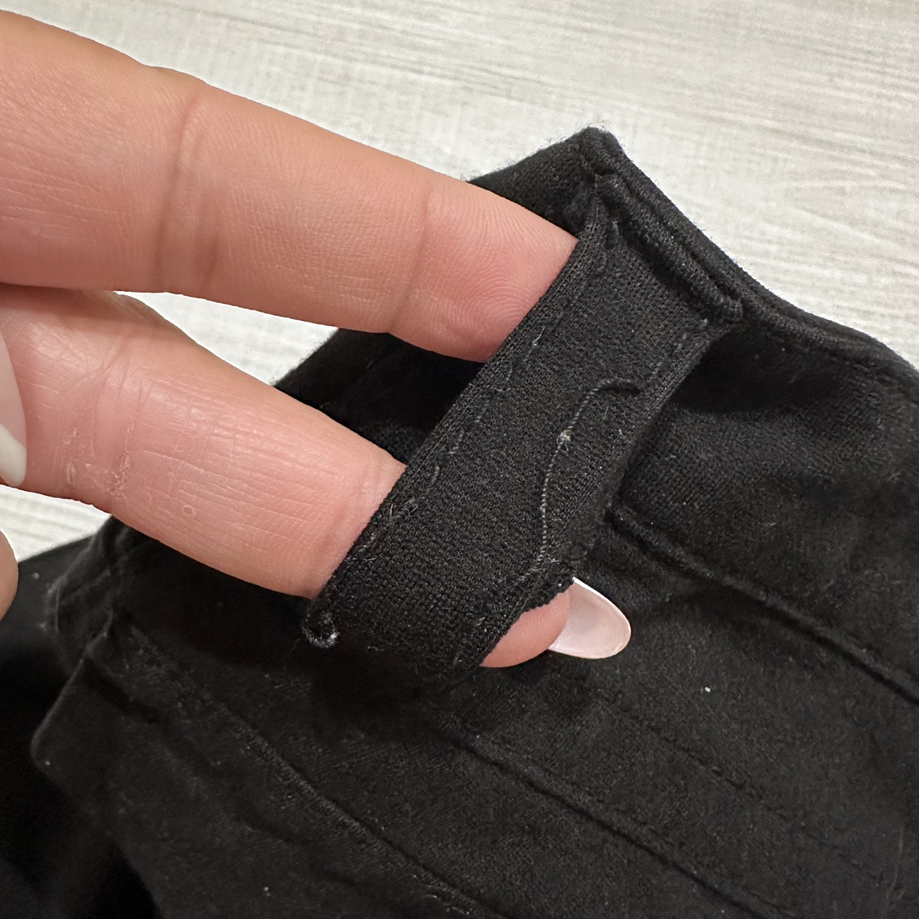 True Religion black skinny pants image indicator(9)