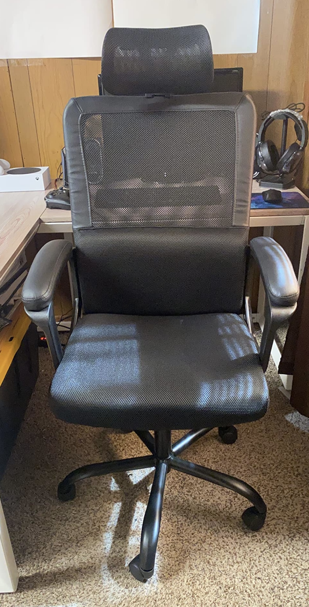 Office Desk Computer Chair, Ergonomic High Back Comfy headrest