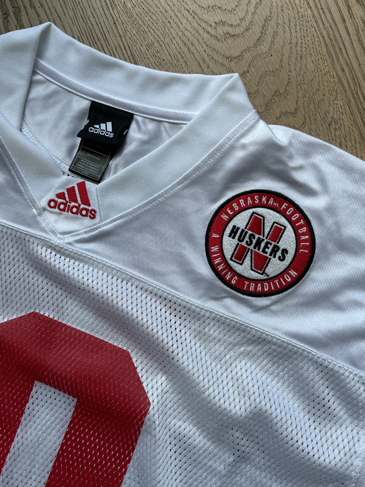Vintage Nebraska Football jersey, size L image indicator(2)