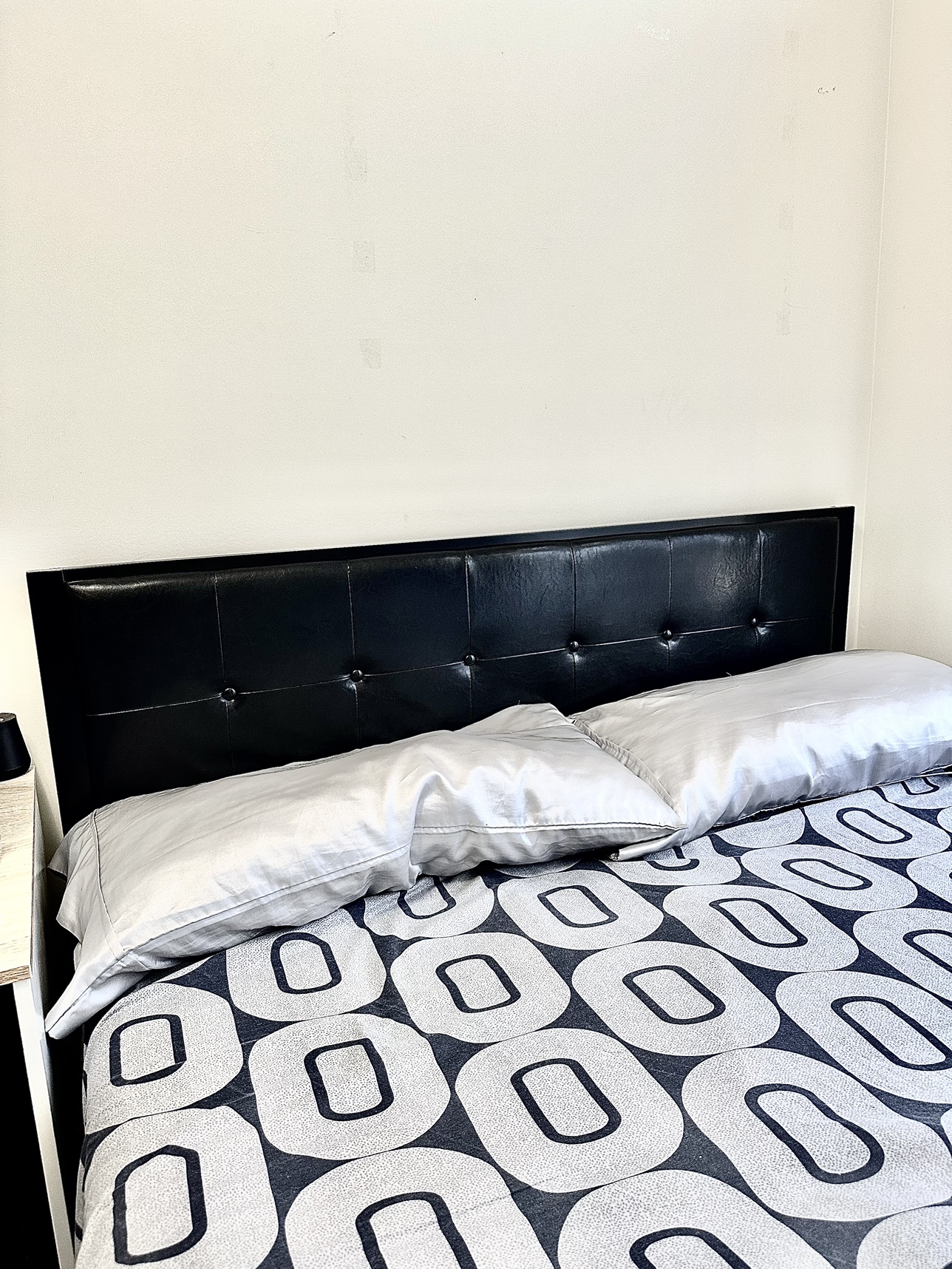 Queen Bed Frame with Headboard & Mattress