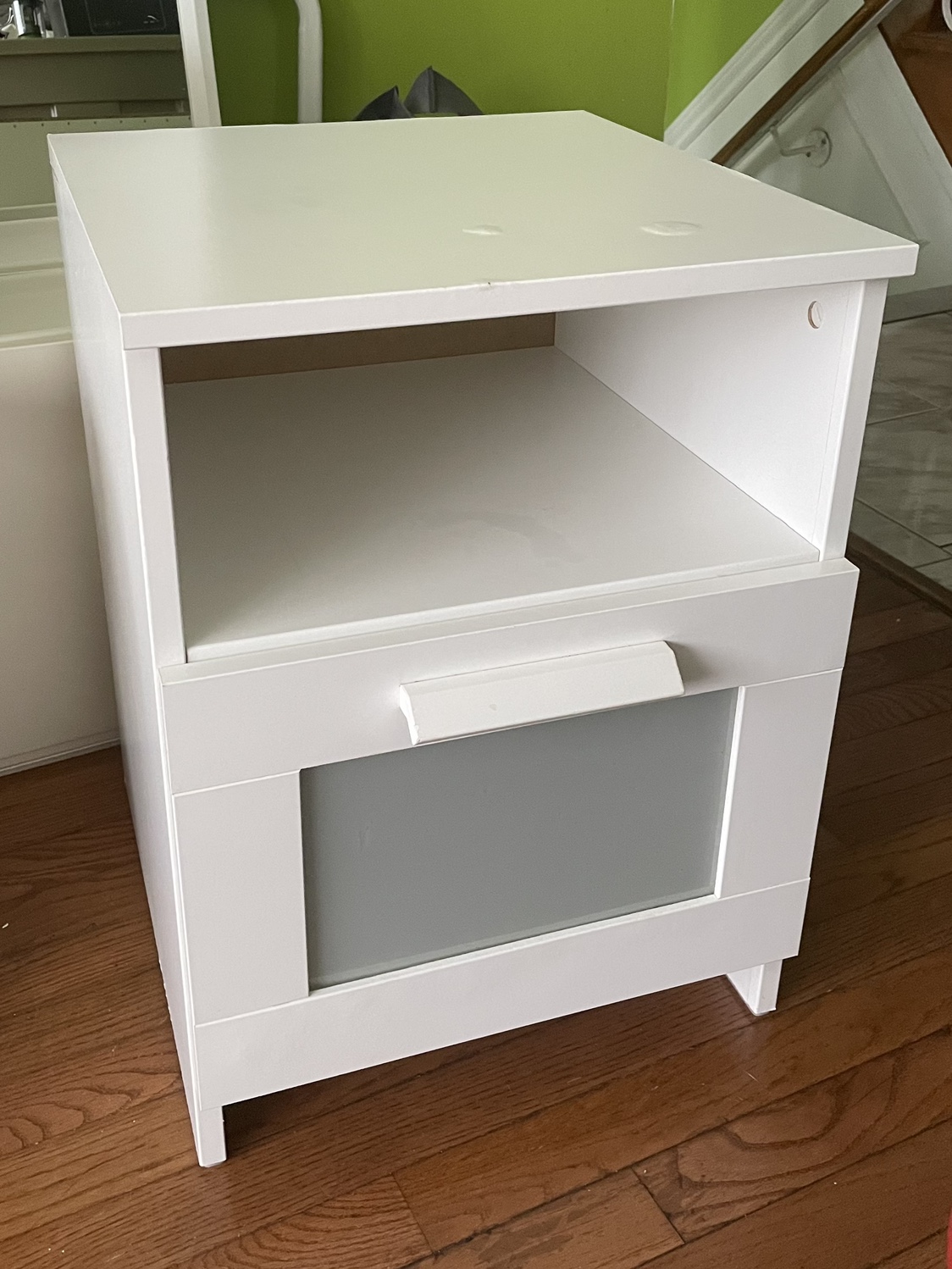IKEA Brimnes Nightstand - White thumbnail