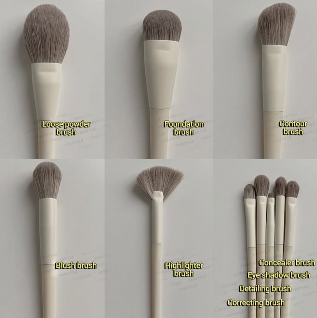 BRAND NEW Set of 10 Makeup Brushes