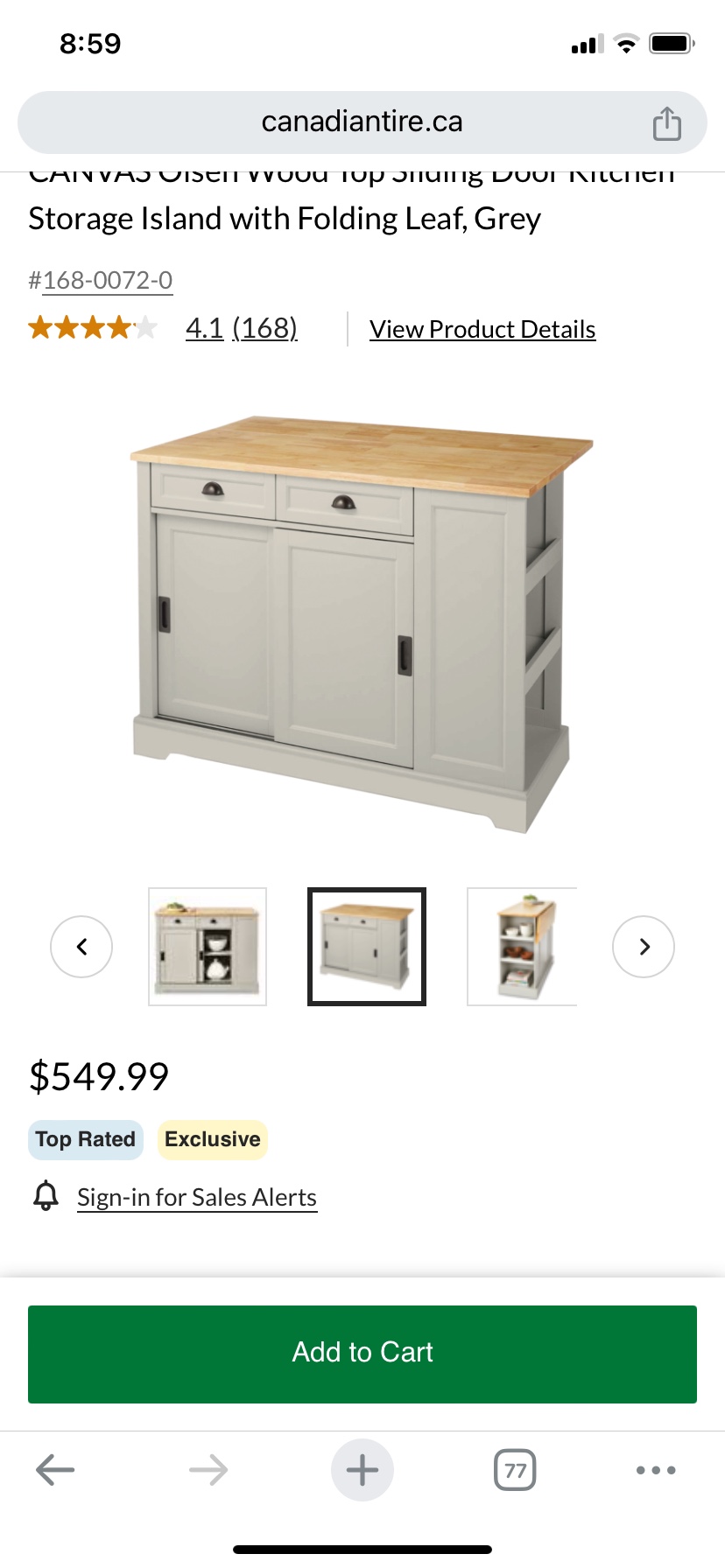 Brand new kitchen island in the box - photo 2