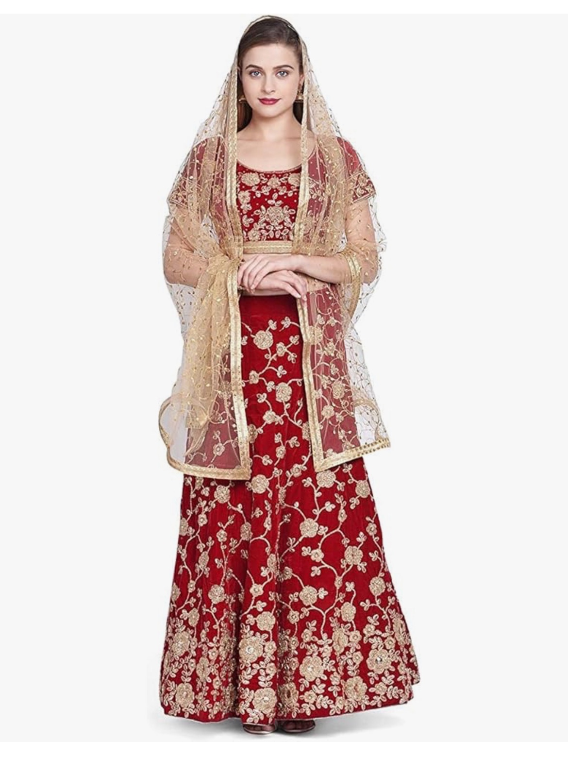 Indian Women's Bridal Lehenga Chaniya Choli for Women - photo 4