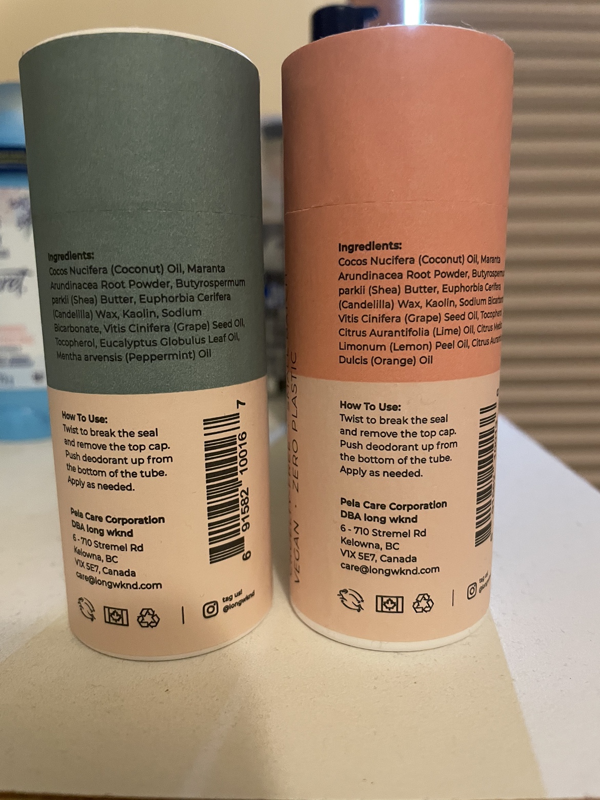 Long Wknd Natural Deodorant image indicator(2)