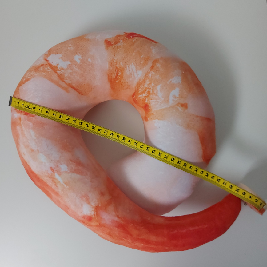 NEW - Prawn Shrimp Neck Pillow 🍤 image indicator(4)