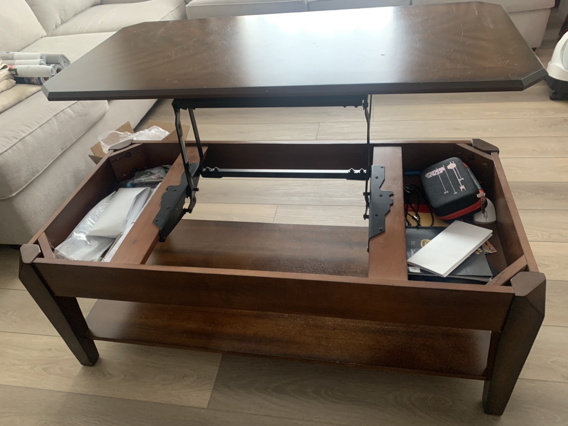 Lift Top Coffee Table and End Table