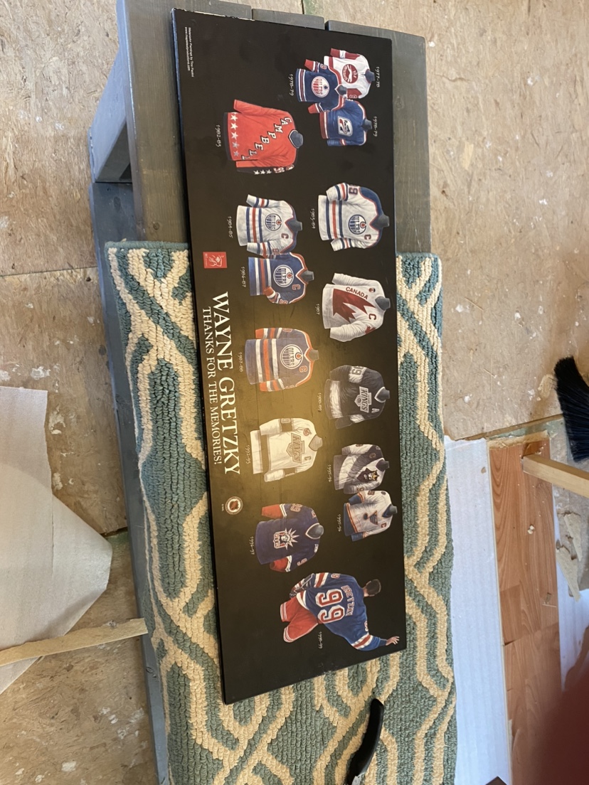 Wayne Gretzky Hockey Jersey Poster