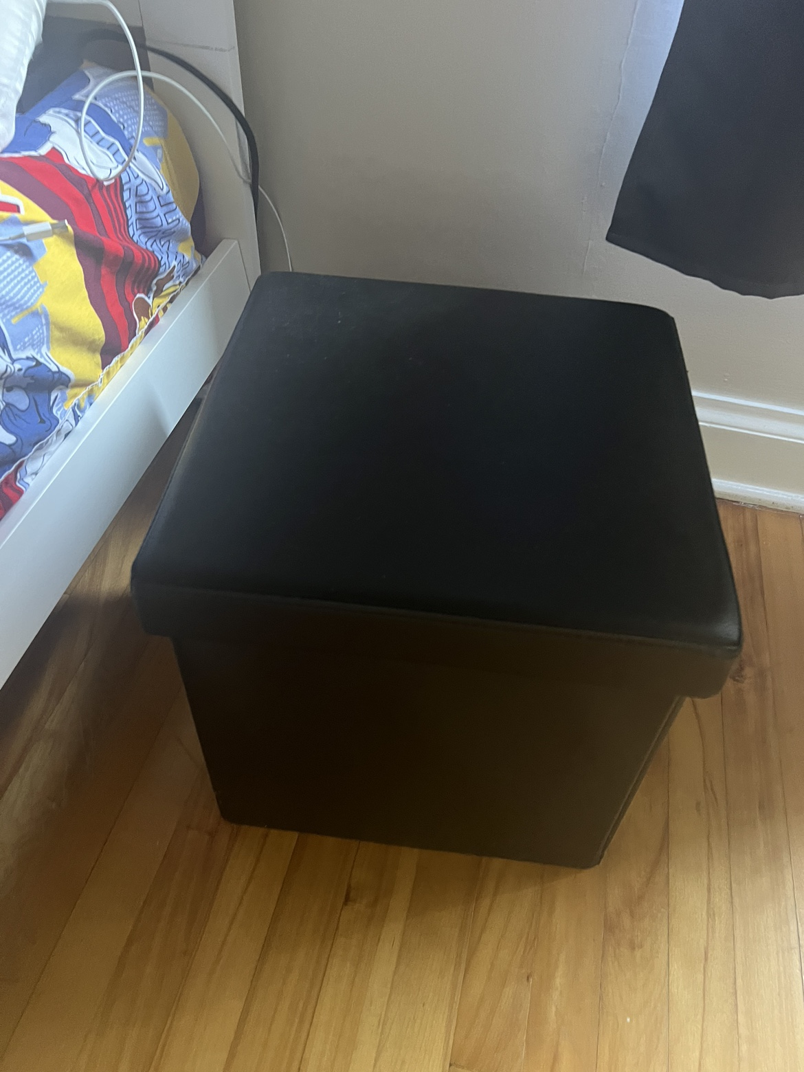 Black Storage Cube