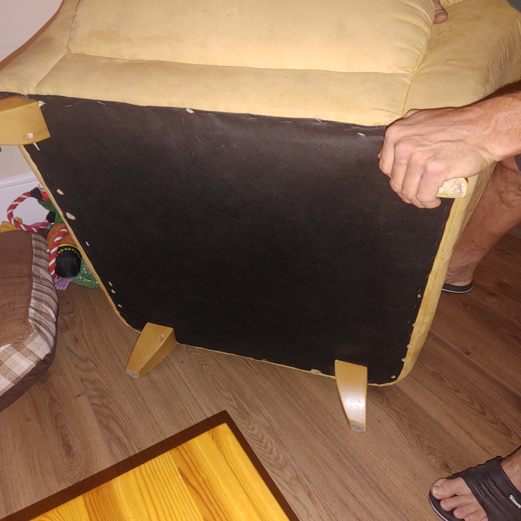 microfibre chair - photo 2