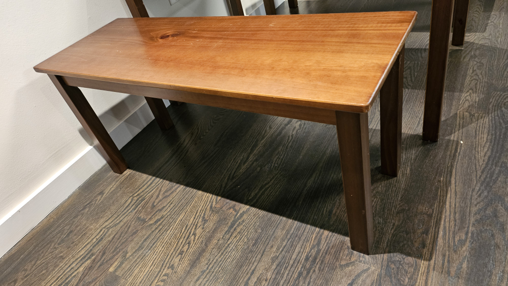 Zinus Dining Table and Benches Set - photo 2