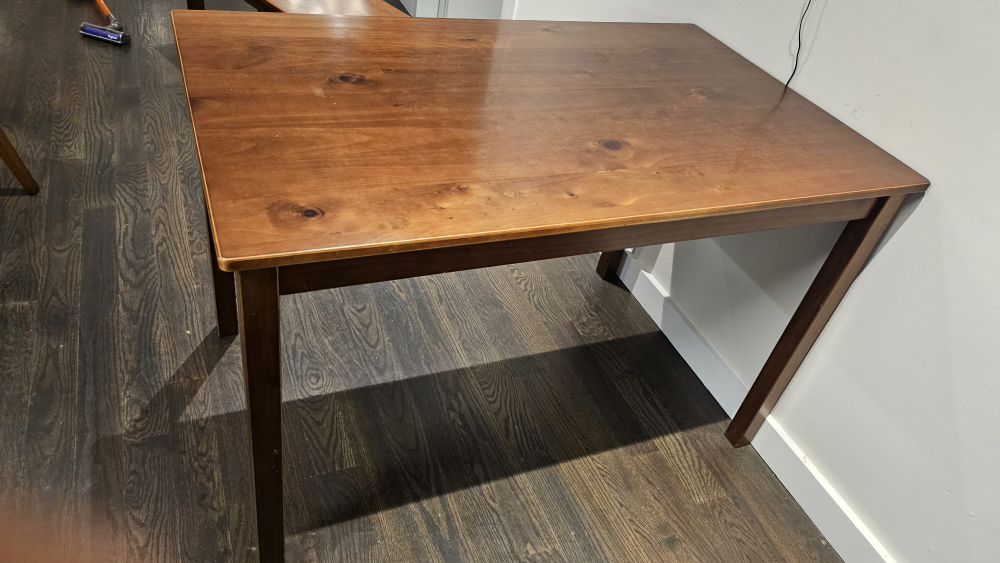 Zinus Dining Table and Benches Set - photo 3