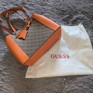 Guess Orange Handbag Karrot