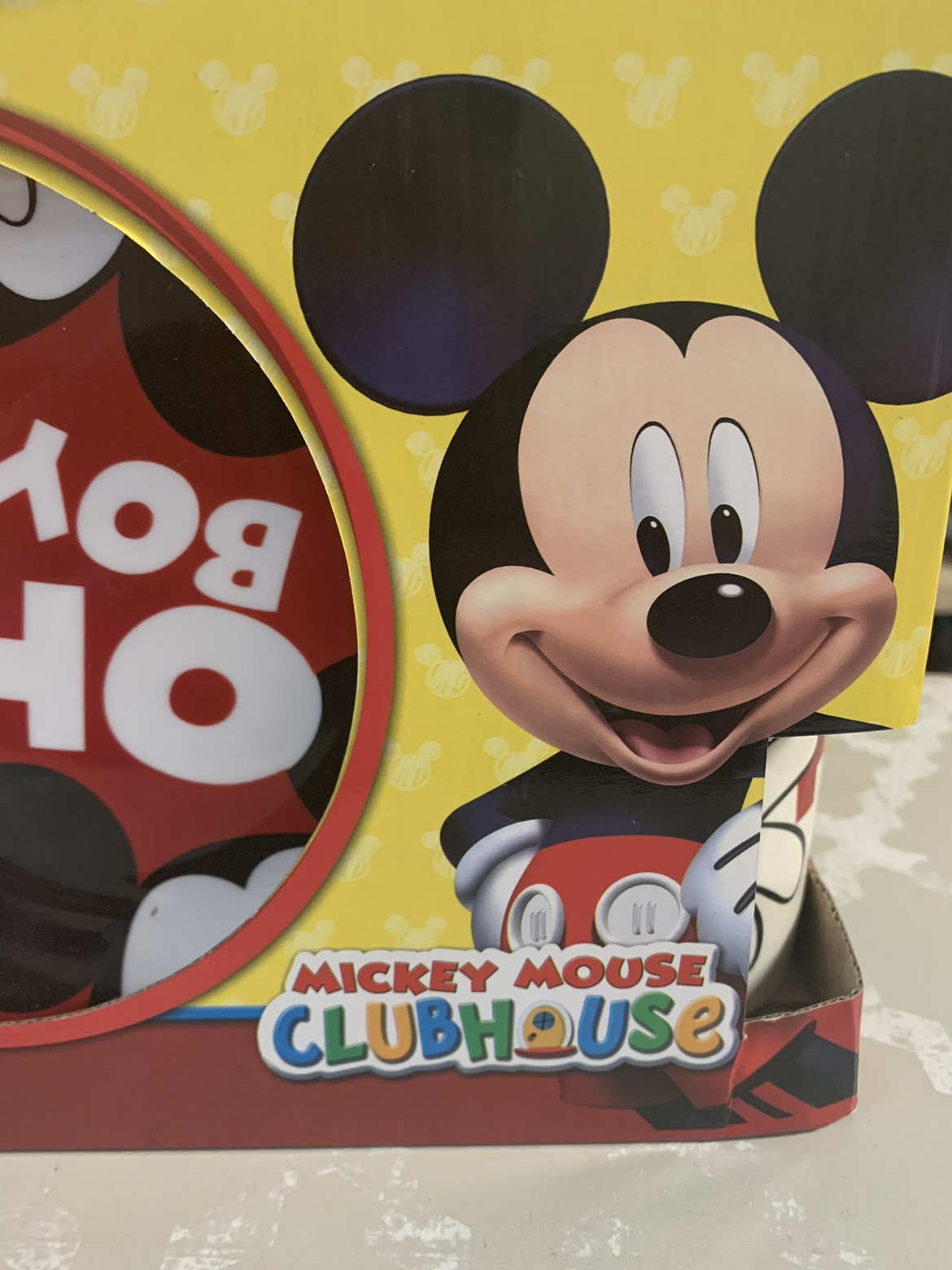 Mickey Mouse Clubhouse 3-Piece Dinnerware Set - photo 2