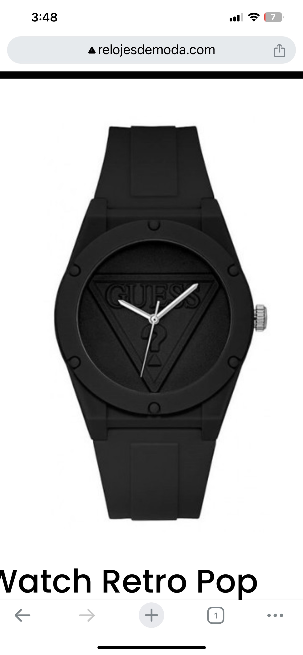 GUESS watch Retro Pop