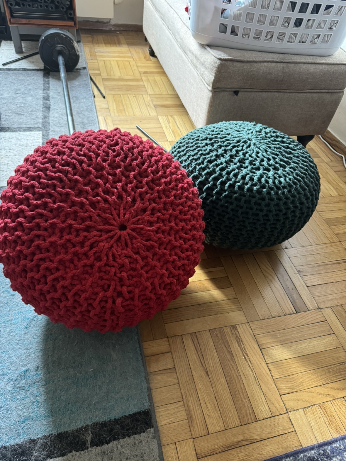 2 Pouf Ottoman - photo 2