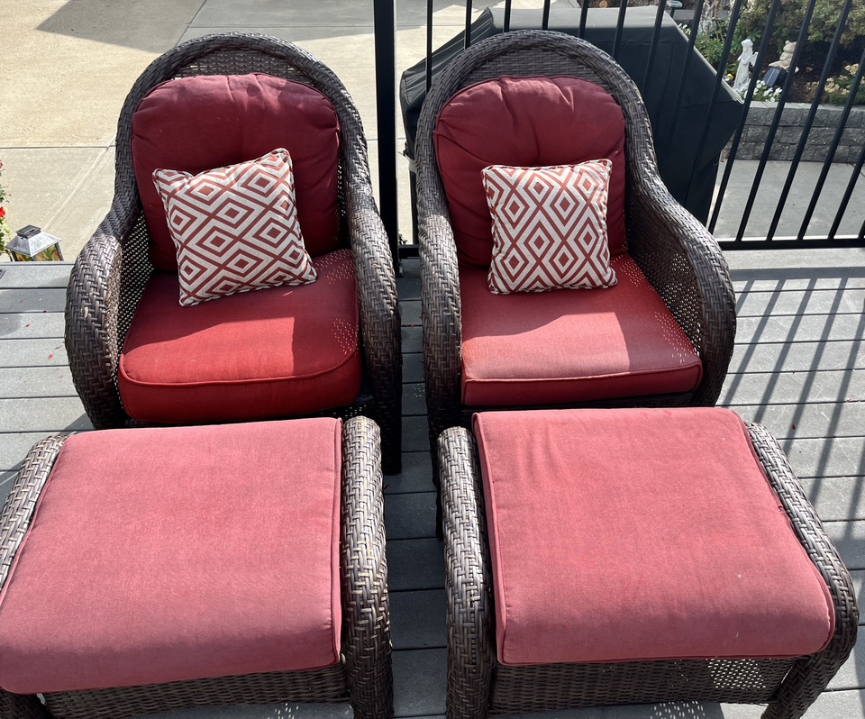 Wicker Patio Furniture Set - photo 2