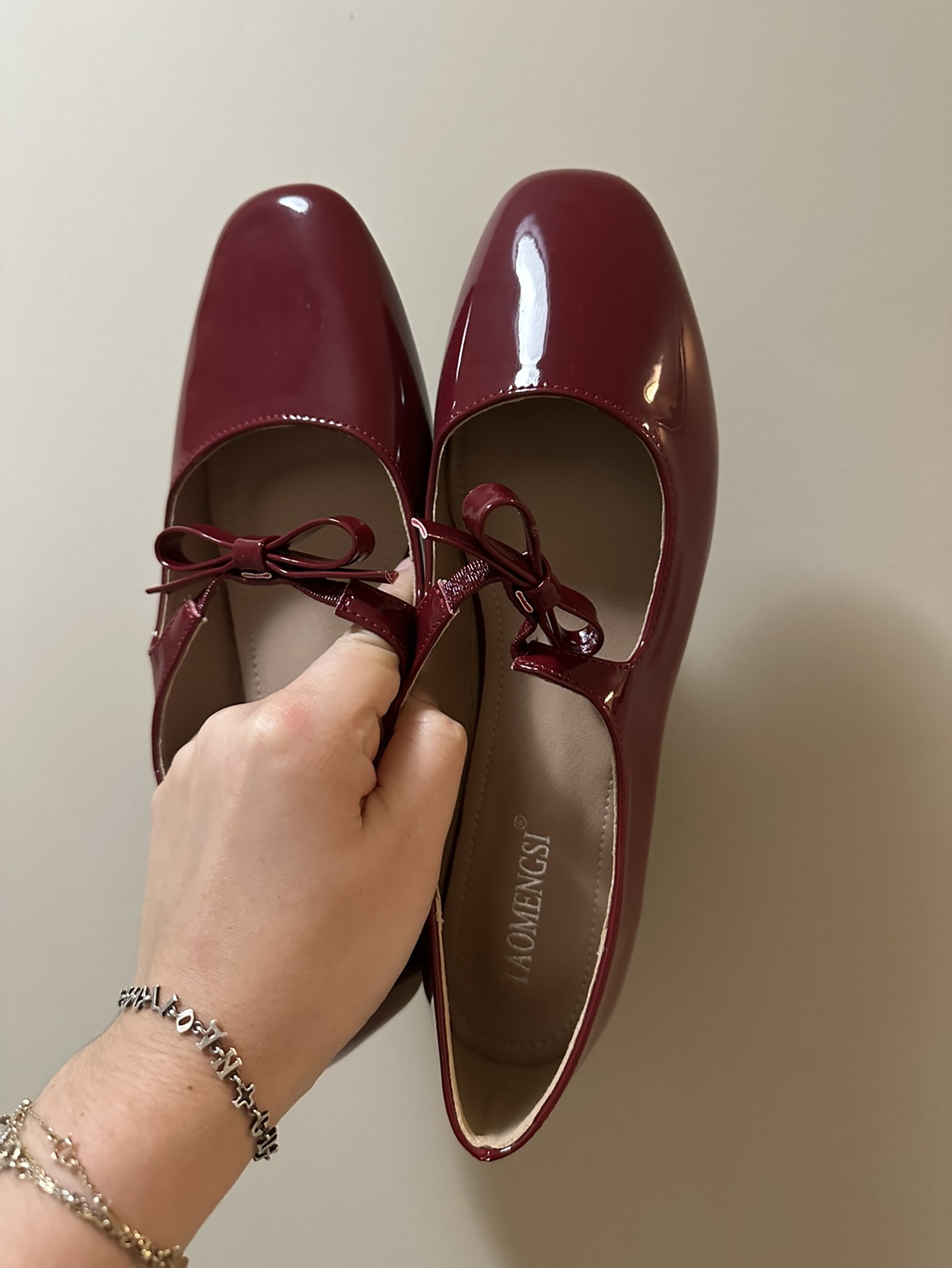 Shiny Mary-Jane Flats thumbnail