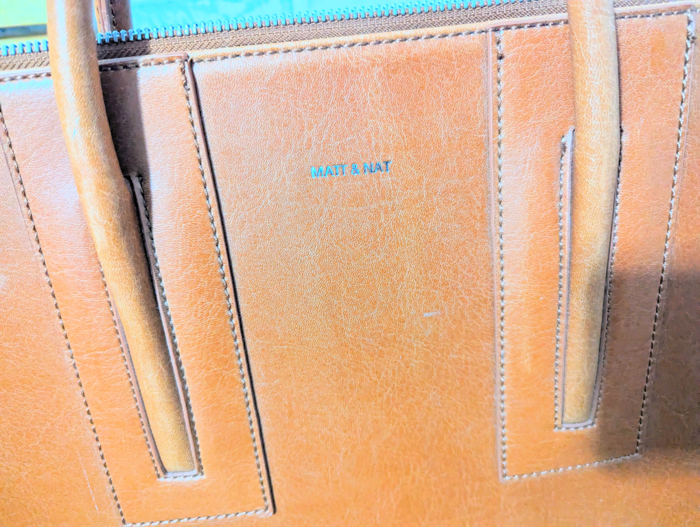 Matt & Nat  Laptop Vegan Leather Bag image indicator(6)