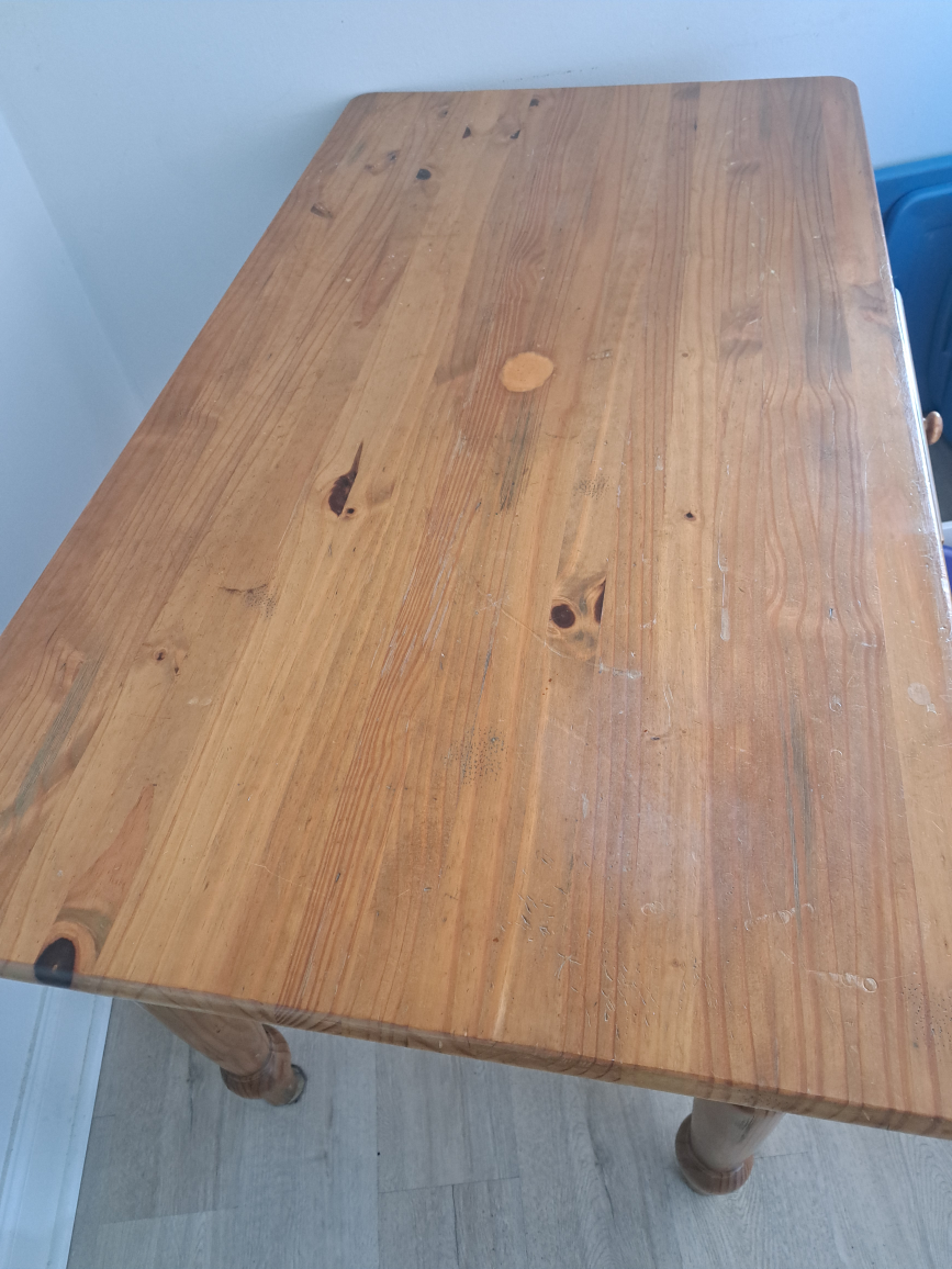 6 seating Wooden Dining Table - photo 4
