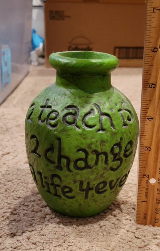 "Teach" vase - photo 3