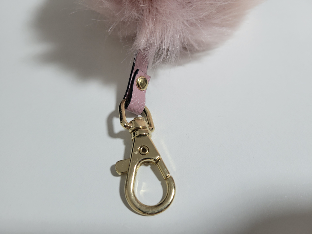 Pink Fur Keychain image indicator(2)
