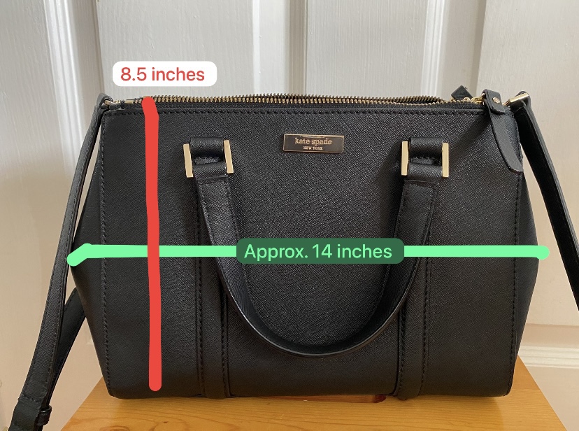 Kate Spade Black Handbag or Crossbody Purse - $25 image indicator(5)