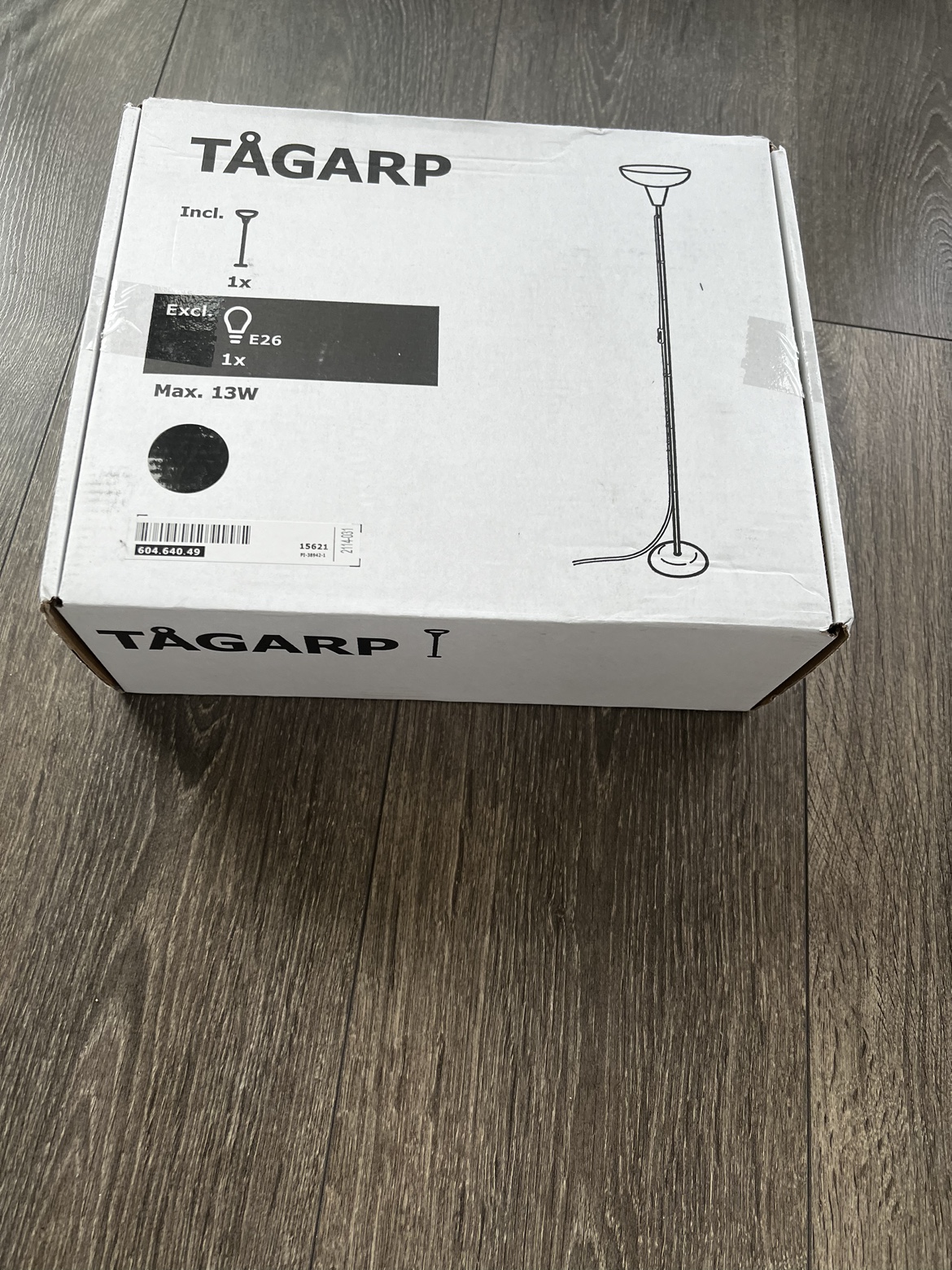 IKEA TÅGARP Floor Lamp- open Box - photo 2