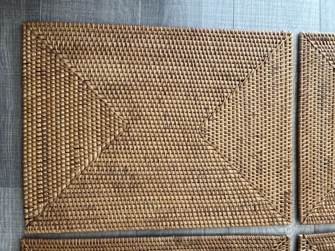 MUJI Rattan Placemats - photo 3