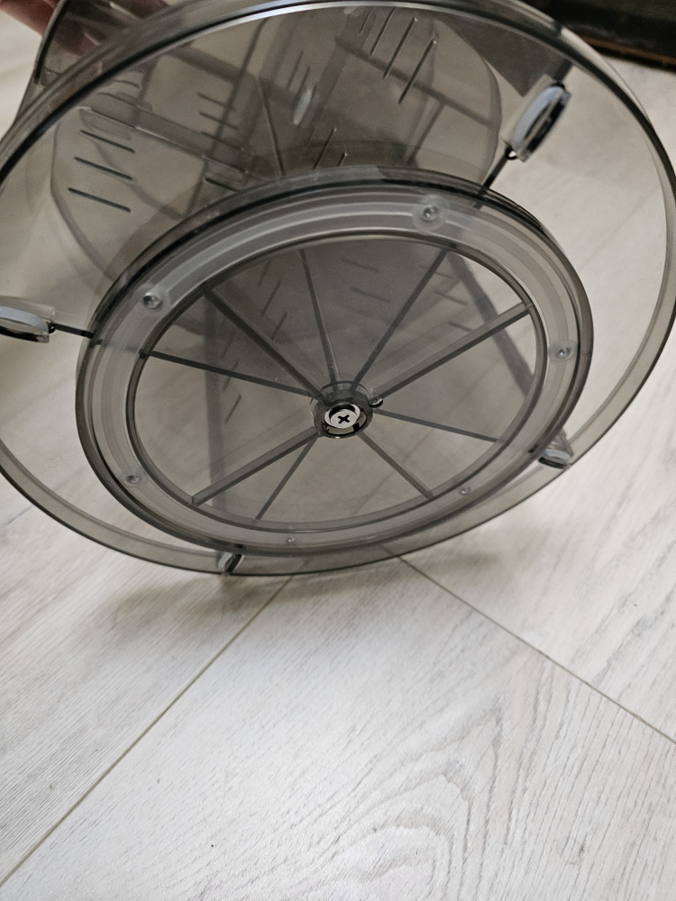 lazy Susan bathroom organizer - photo 3