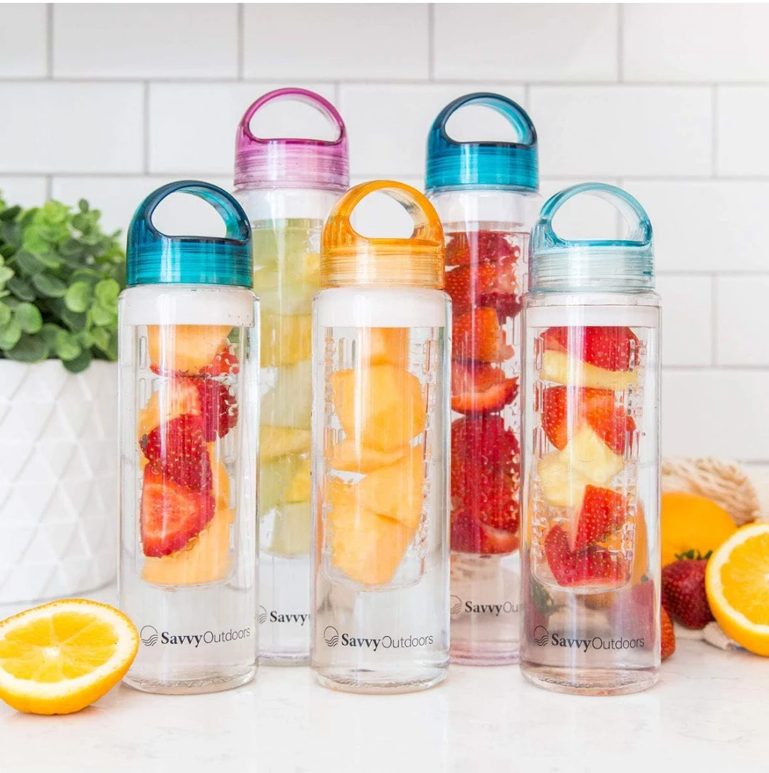 🥕 NEW!   Savvy Infusion Water Bottle image indicator(2)