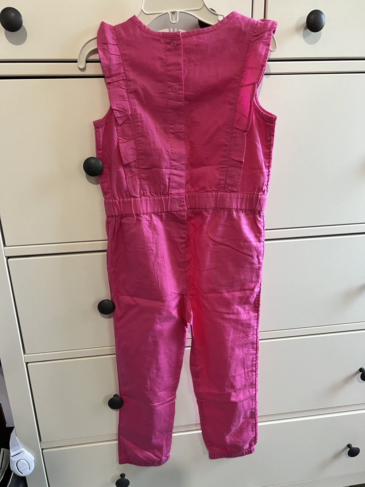 Gap Pink Floral Embroidered Jumpsuit 5T. - photo 2